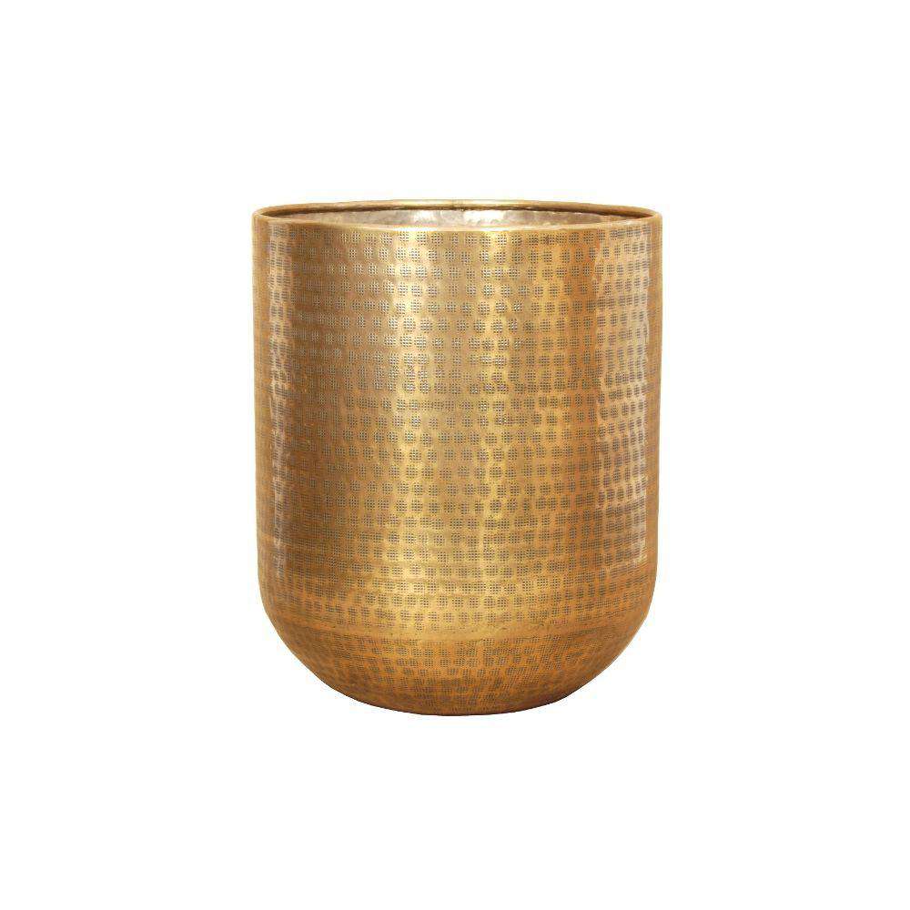 Bertooo - Cache-pot Mid-Century en laiton