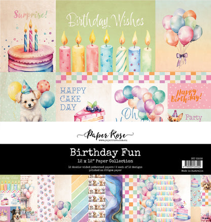 Collection de papier 30x30 Anniversaire amusant 33258
