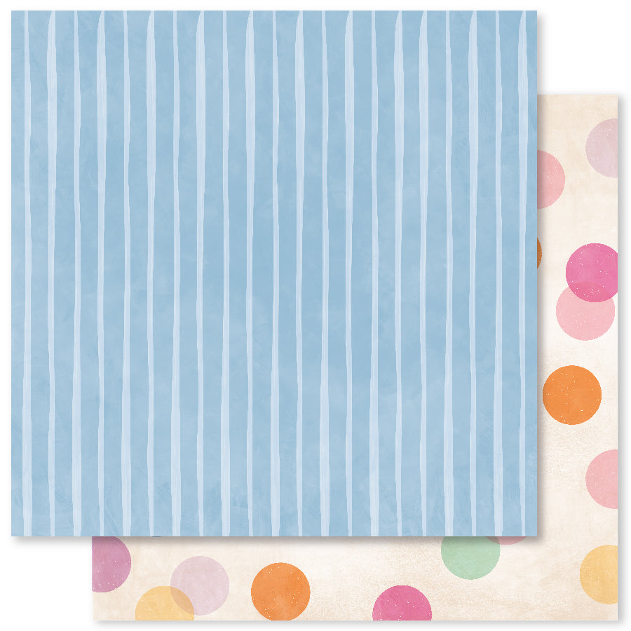Papier 30,5 x 30,5 cm « Birthday Fun Basics D » (Paquet de 12) 33294