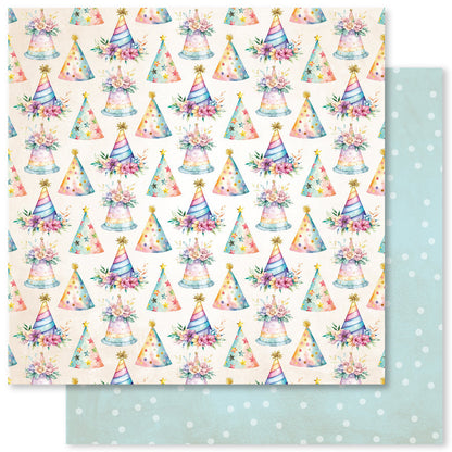 Collection de papiers 30x30 cm Les essentiels amusants d'un anniversaire 33282