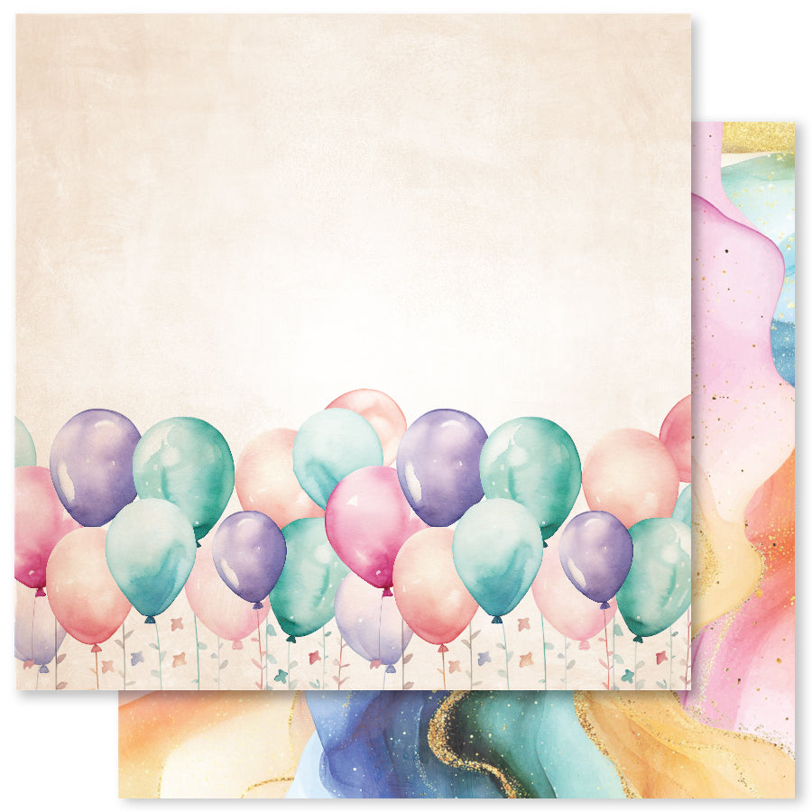 Collection de papier 30x30 Anniversaire amusant 33258