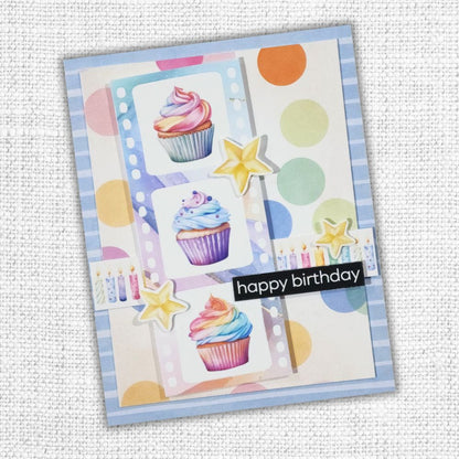 Birthday Fun Tags & Tickets Embossed Die Cuts 33309