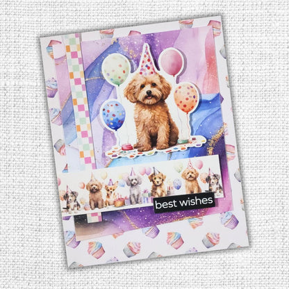 Collection de papier 30x30 Anniversaire amusant 33258