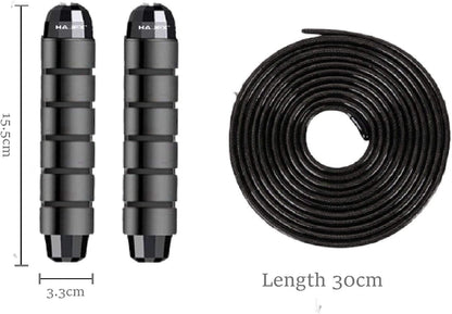 HAJEX Adjustable Jump Rope - PVC Coated Steel Wire