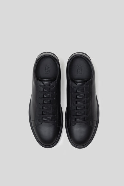 Black Calfskin Città Sneaker