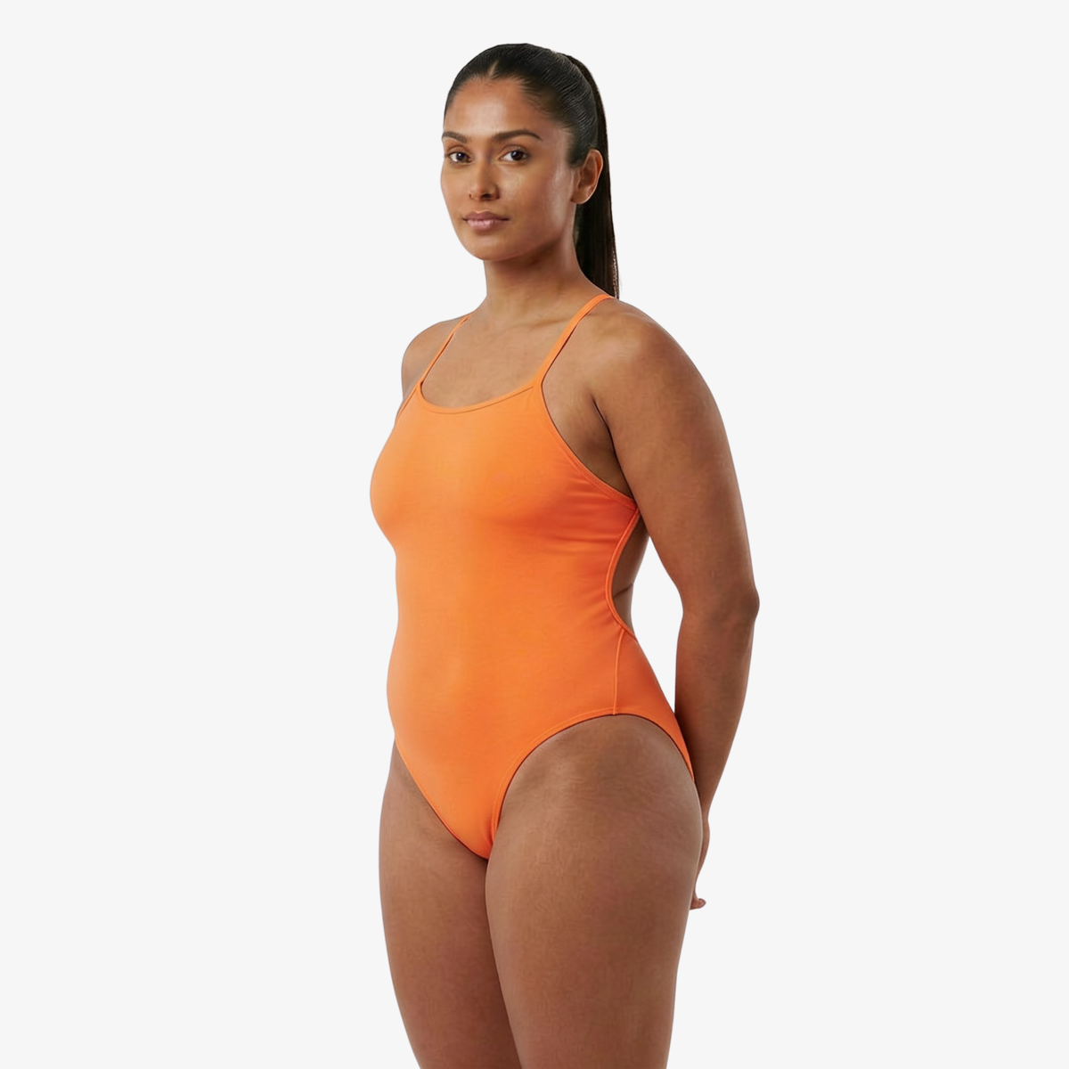 Maillot de bain d'entraînement une pièce à dos noué Blaze par Norca
