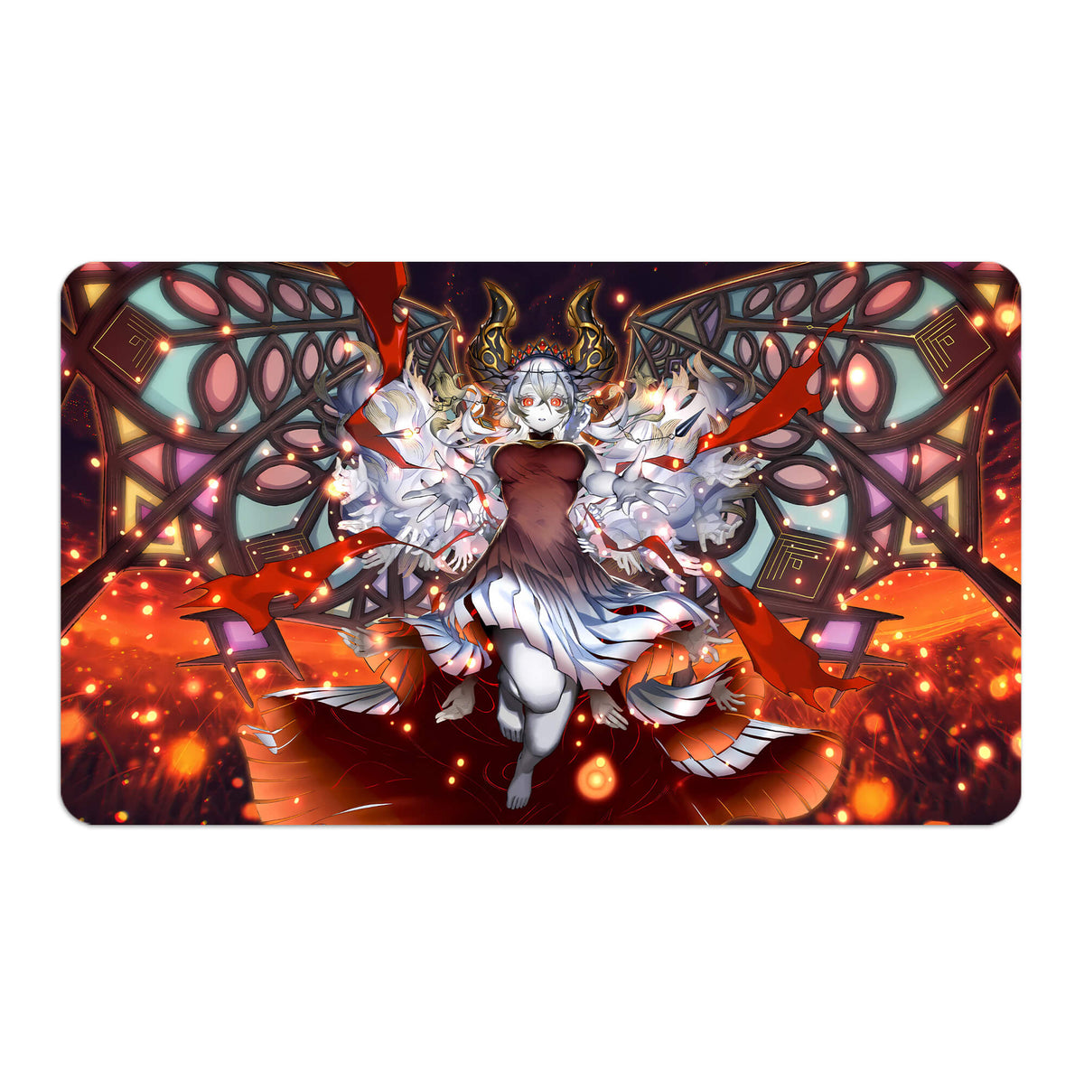 Tapis de Jeu Cartesia l'Ardente, la Vertueuse