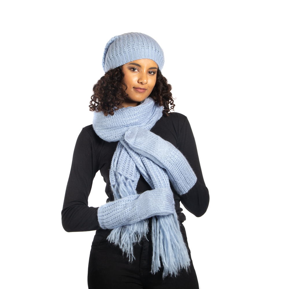 Bonnet en tricot simple avec lien arrière