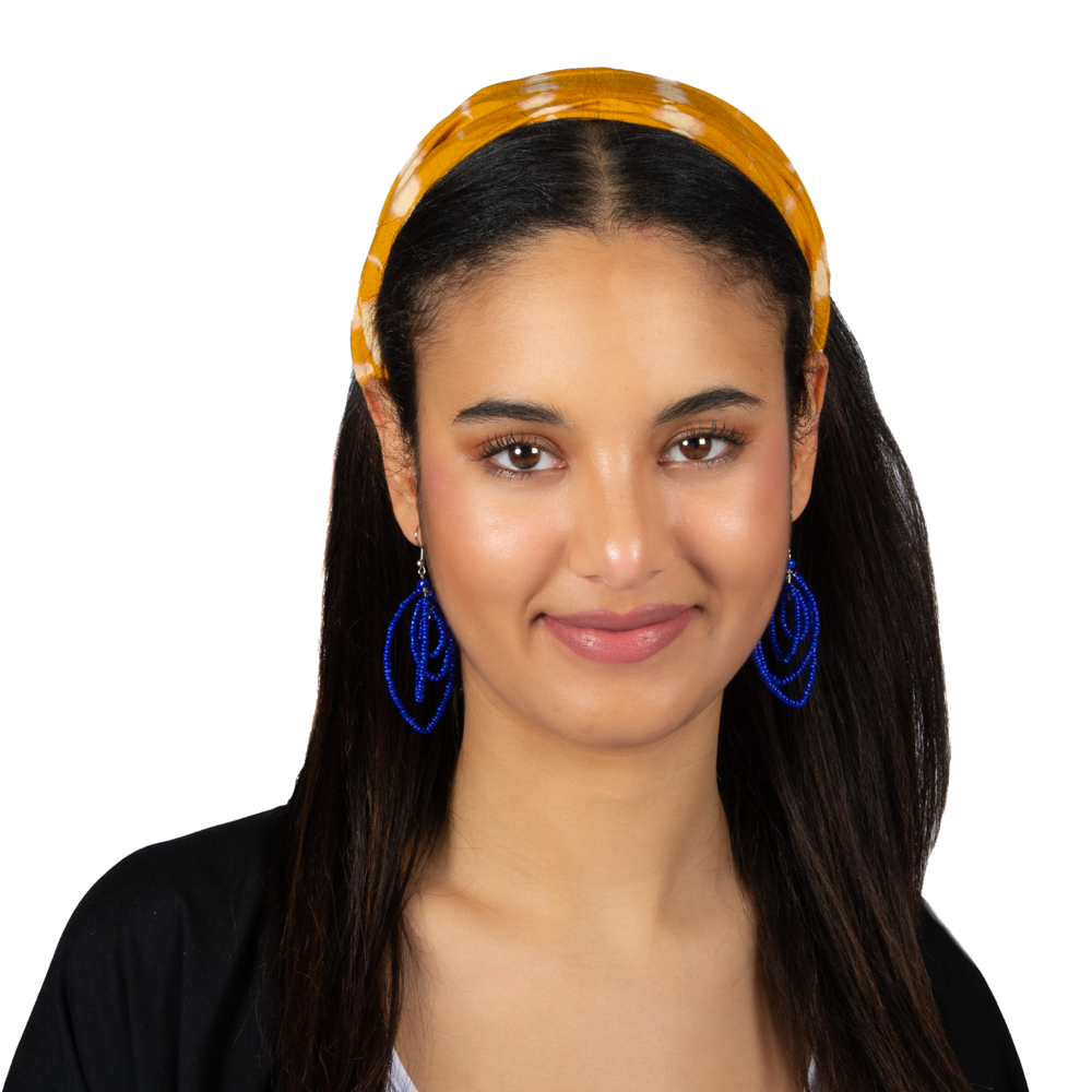 Tie Dye Bandana - Yellow