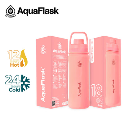 Bouteilles d'eau isothermes sous vide AquaFlask Original 530ml (18oz)