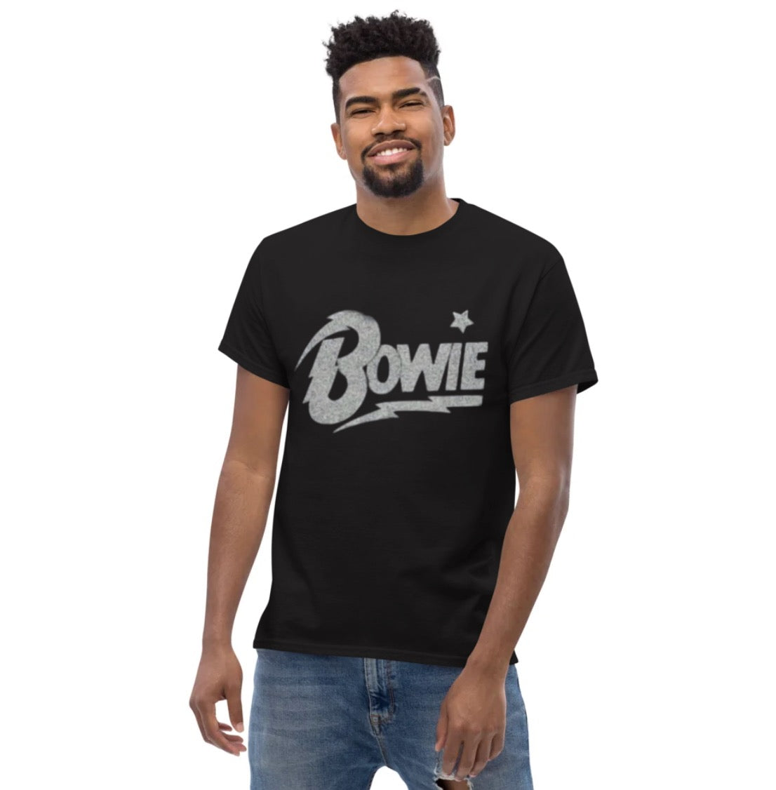 T-shirt Bowie Logo (Noir)