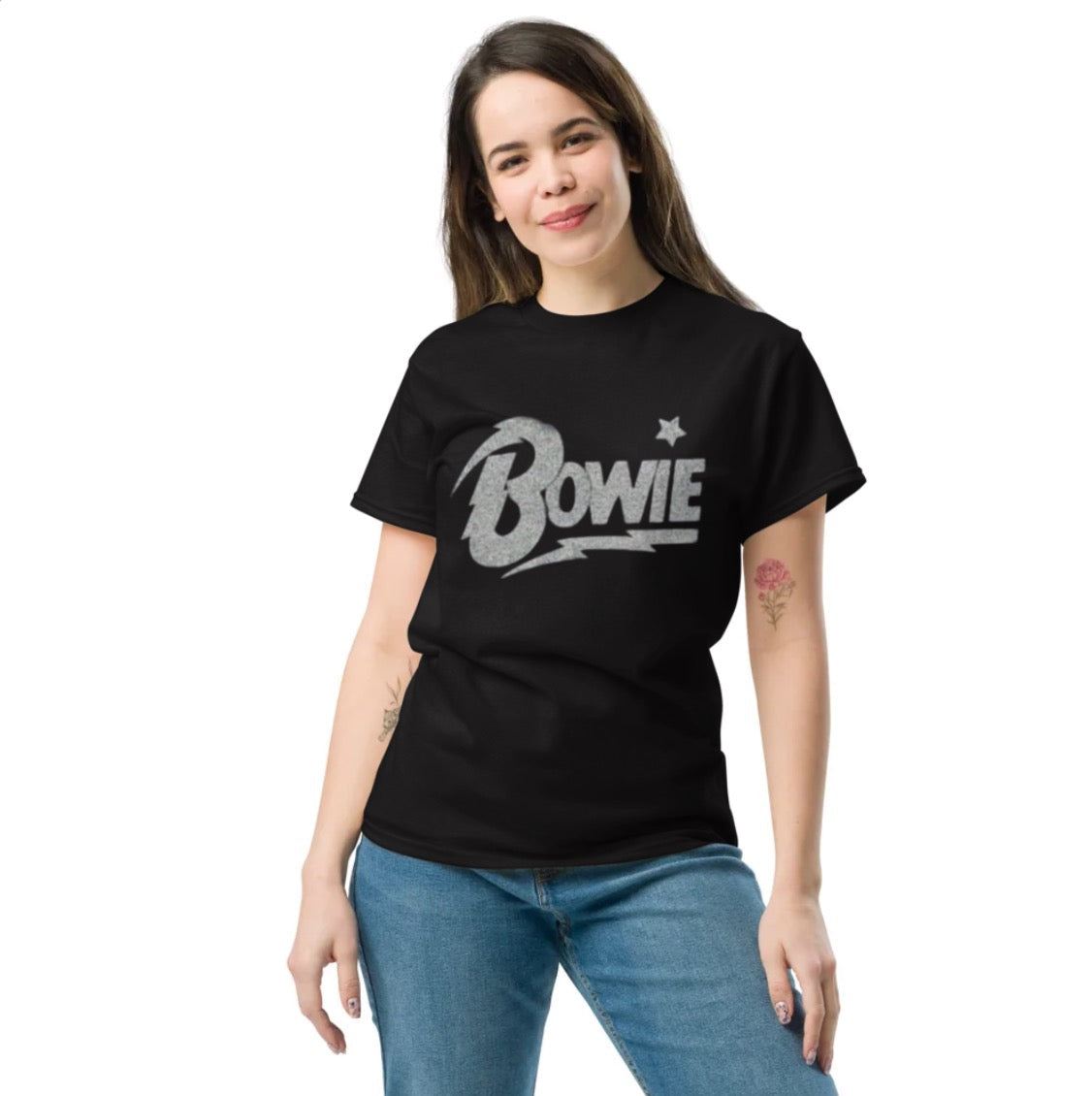 T-shirt Bowie Logo (Noir)