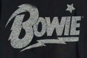 T-shirt Bowie Logo (Noir)