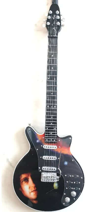 Brian May Signature "New Horizons" Miniature Guitar Replica Collectible