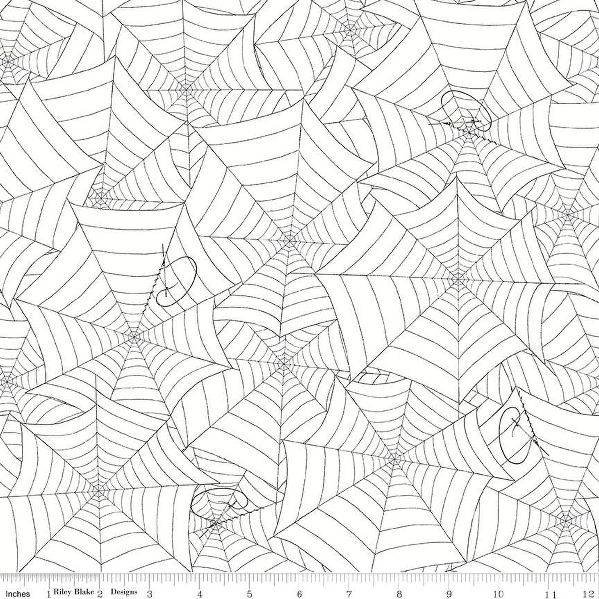 Riley Blake - Costume Maker's Act II - Web White - C16011-WHITE