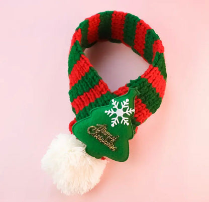 Écharpe de Noël pour chien Ho Ho Ho | Accessoire d'hiver de Noël