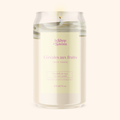 Soy Candle 16 oz - Fruit Cereal