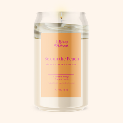 Soy Candle 16 oz - Sex on the Peach