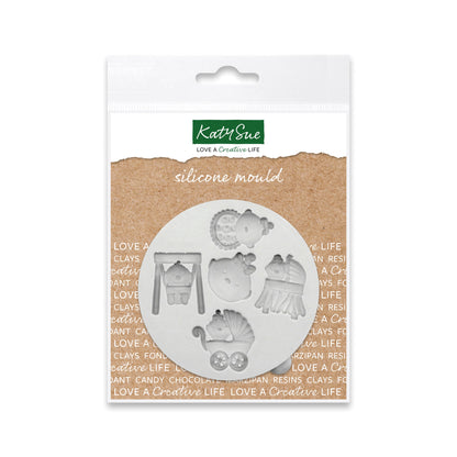 Miniature Baby Girl Silicone Mould