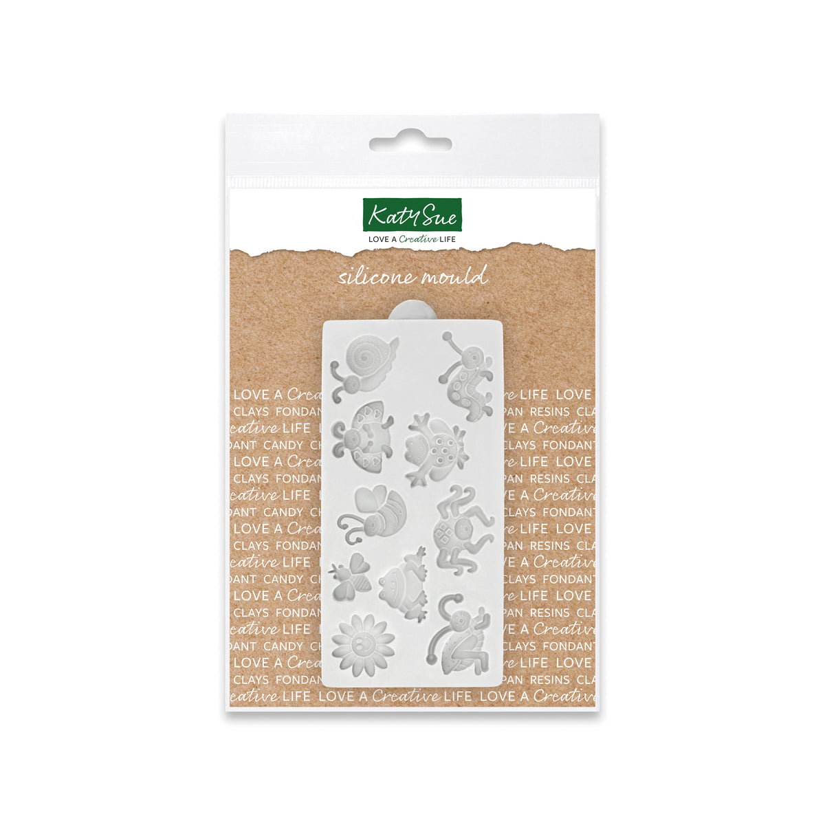 Moule en silicone petits insectes d'été