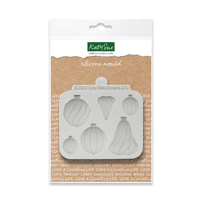 Bauble Swirl Selection Mould