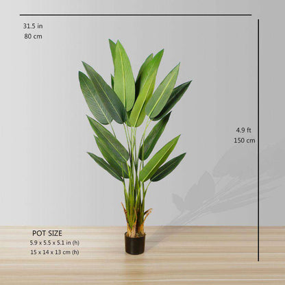 Canna artificielle en pot (plusieurs tailles)