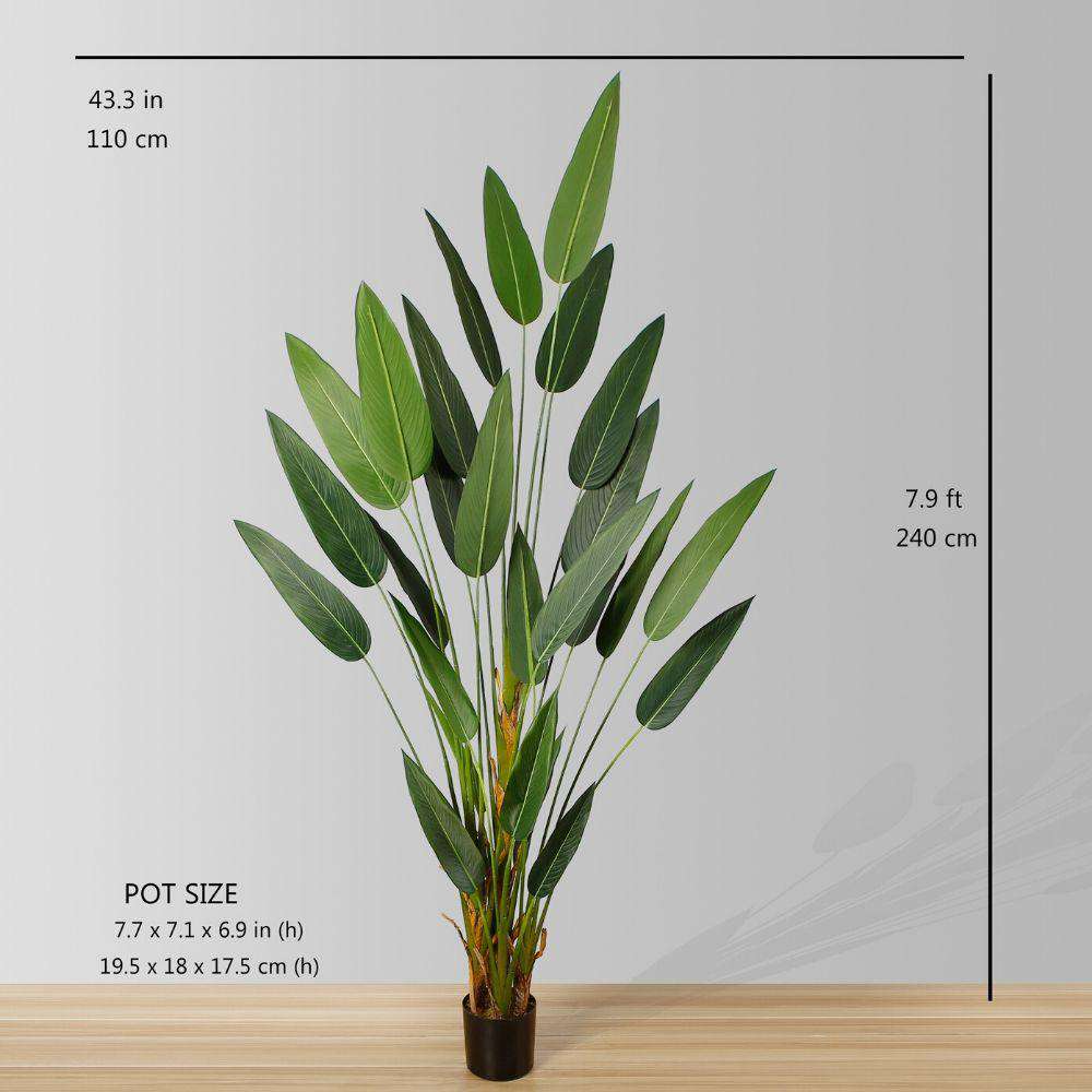 Canna artificielle en pot (plusieurs tailles)