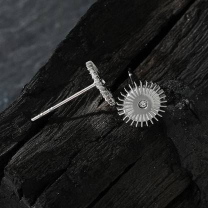 Boucles d'oreilles clous « Night Star » Argentées Style CAPITOLA