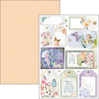 Ciao Bella Enchanted Land Bloc Créatif A4 9 feuilles/paquet