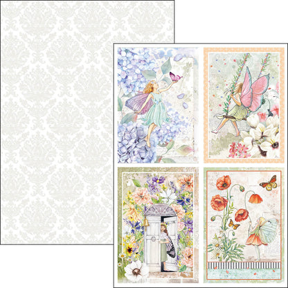 Ciao Bella Enchanted Land Bloc Créatif A4 9 feuilles/paquet