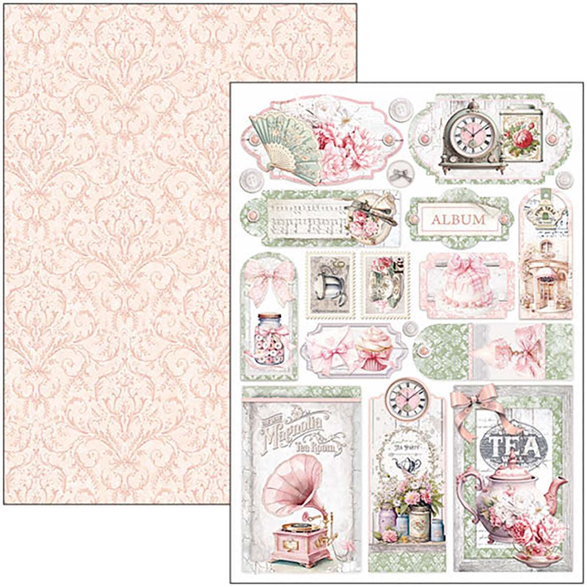 Timeless Moments  Creative Pad A4 9/Pkg