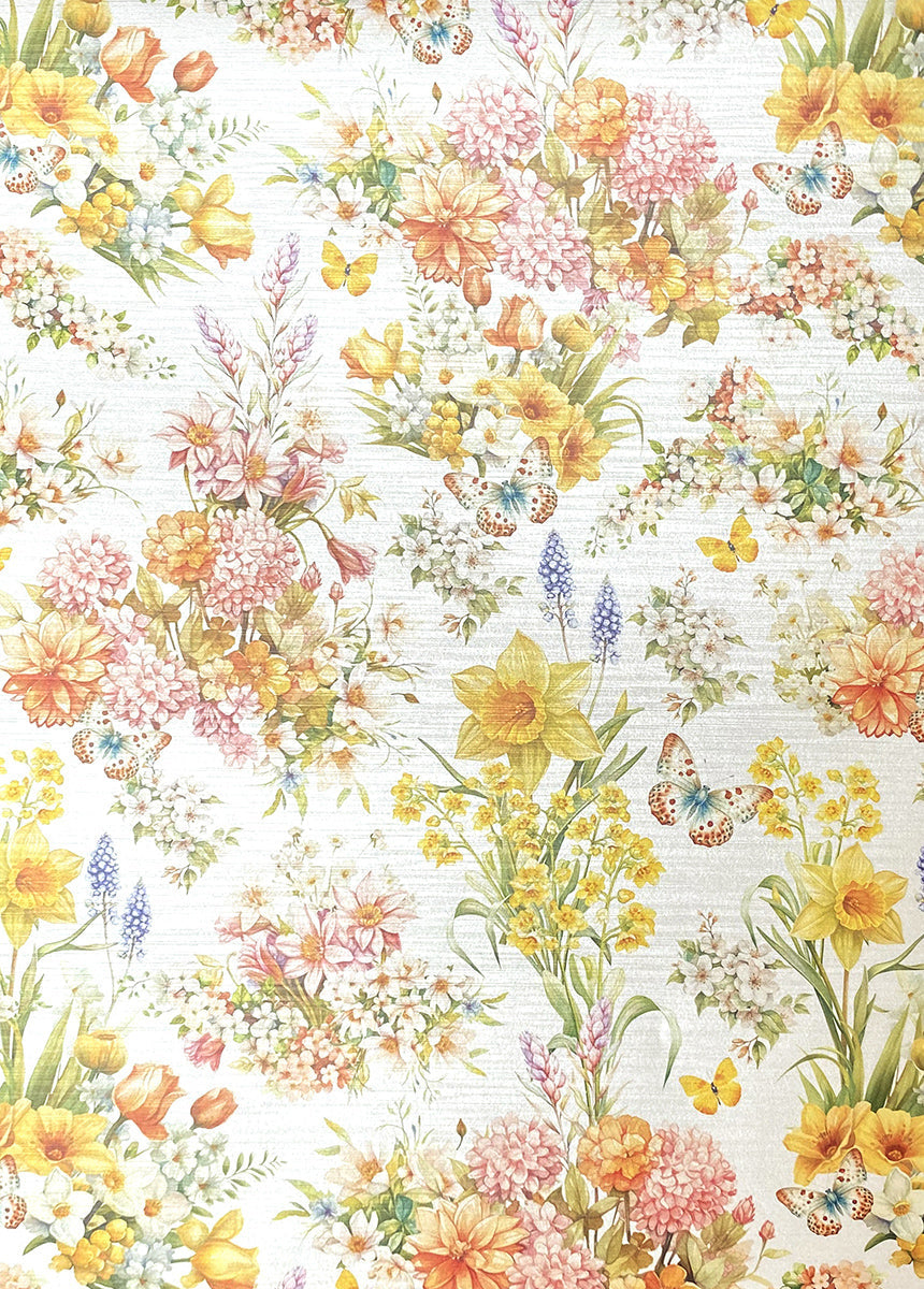 Papier perlé pour fleuriste de luxe A4 5/paquet