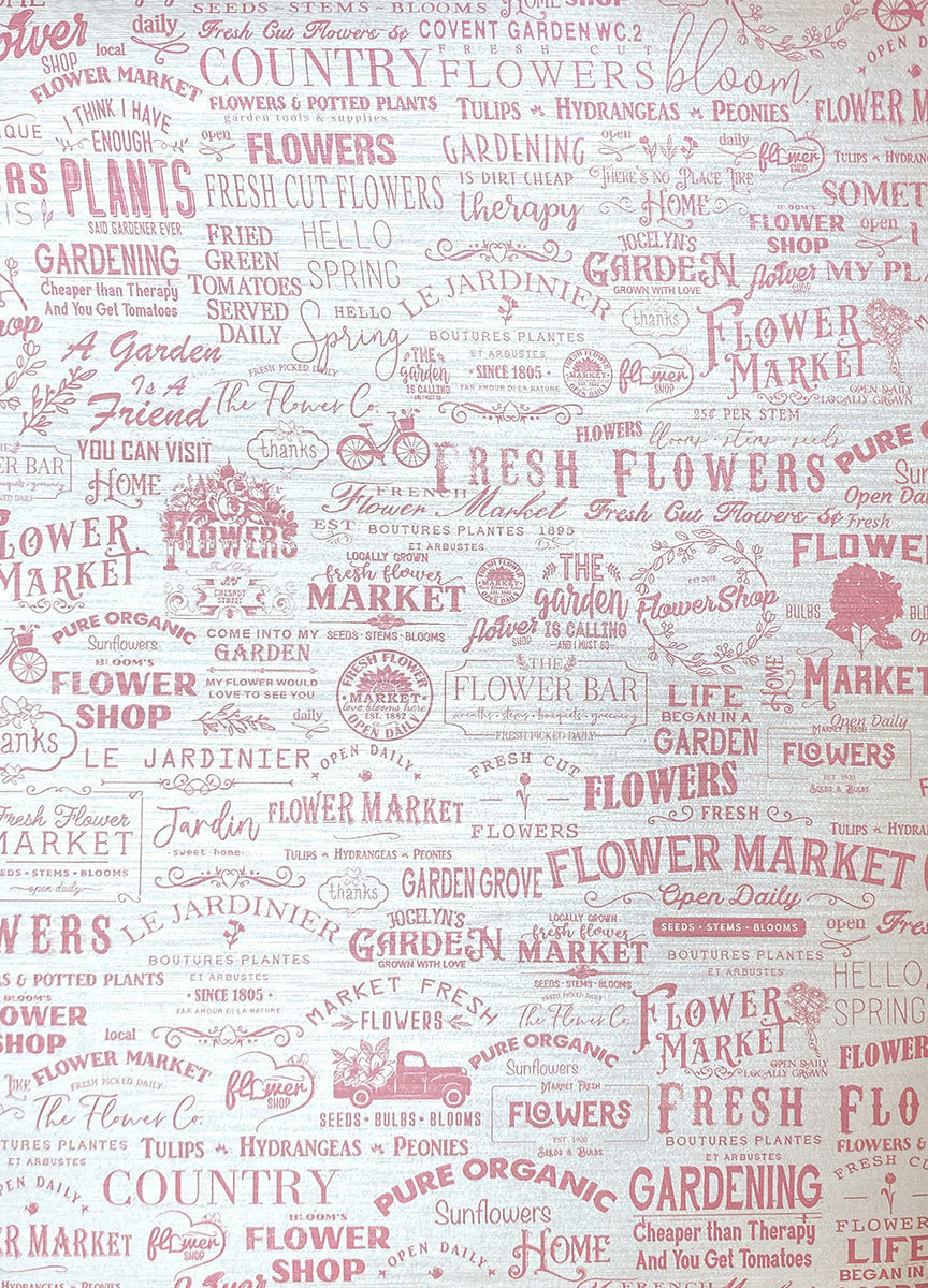 Papier perlé pour fleuriste de luxe A4 5/paquet