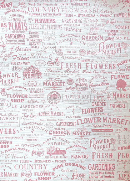 Papier perlé pour fleuriste de luxe A4 5/paquet