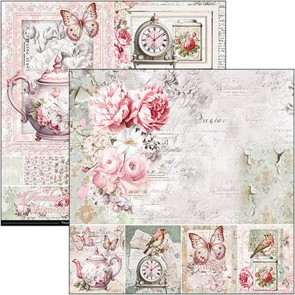 Bloc "Moments intemporels" 20,3 x 20,3 cm 12 feuilles/paquet