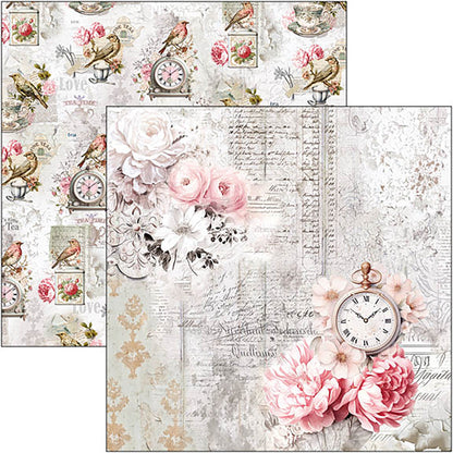Bloc "Moments intemporels" 20,3 x 20,3 cm 12 feuilles/paquet