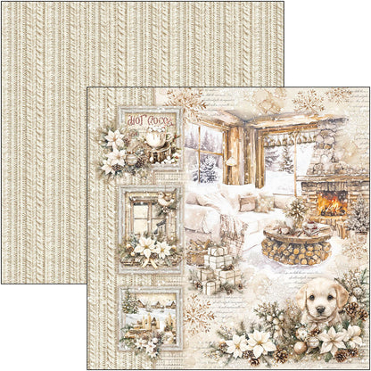 Winter Season Paper Pad 12"x12" 12/Pkg