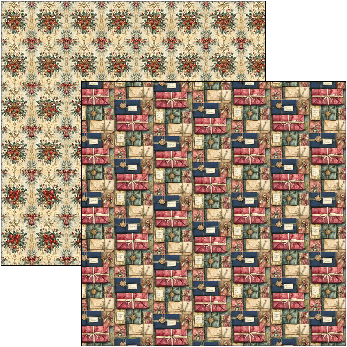 Bloc de papier Boutique de jouets 30,5 x 30,5 cm 12 feuilles/paquet