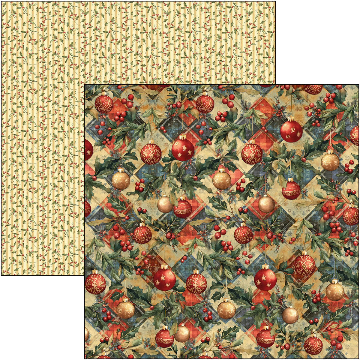 Bloc de papier Boutique de jouets 30,5 x 30,5 cm 12 feuilles/paquet