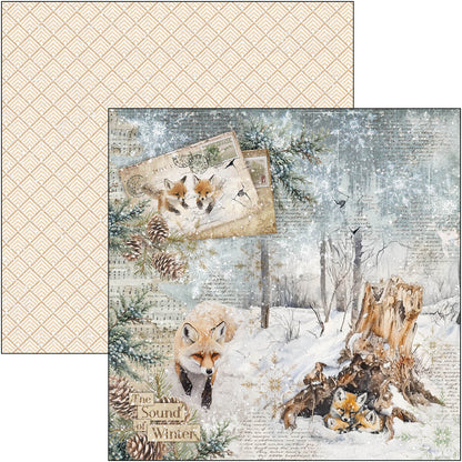 Bloc de papier Forest Tales 30,5x30,5 cm 12/Paquet