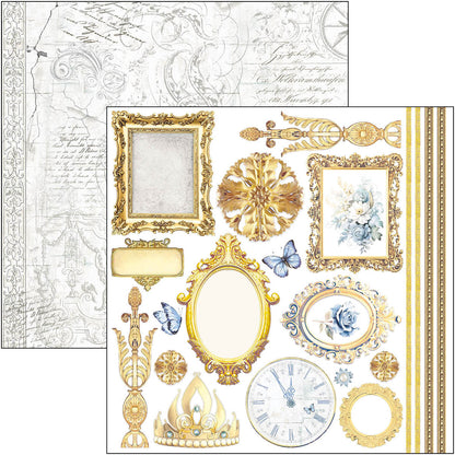 Midnight Spell Bloc de papiers à découper 15x15cm 24 feuilles/paquet