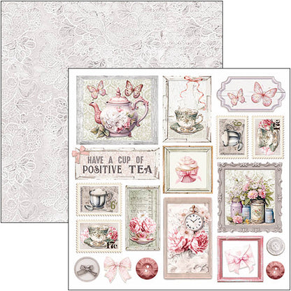 Timeless Moments Bloc à découper 6"x6" 24 feuilles/paquet