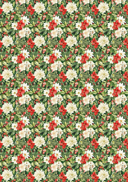 Rice Paper A5 Mixed 8/Pkg Christmas Vibes