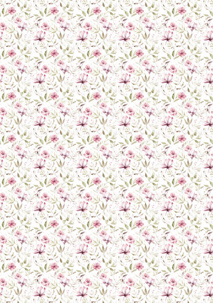 Rice Paper A5 MIXED 8/Pkg Secret Garden