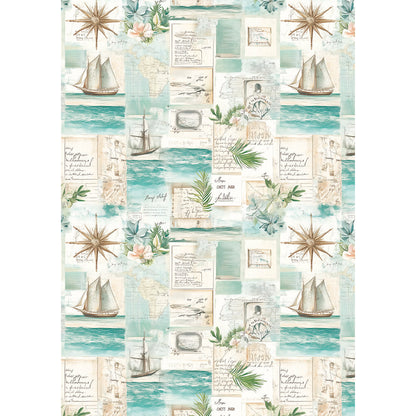 Rice Paper A5 MIXED 8/Pkg Summer Days