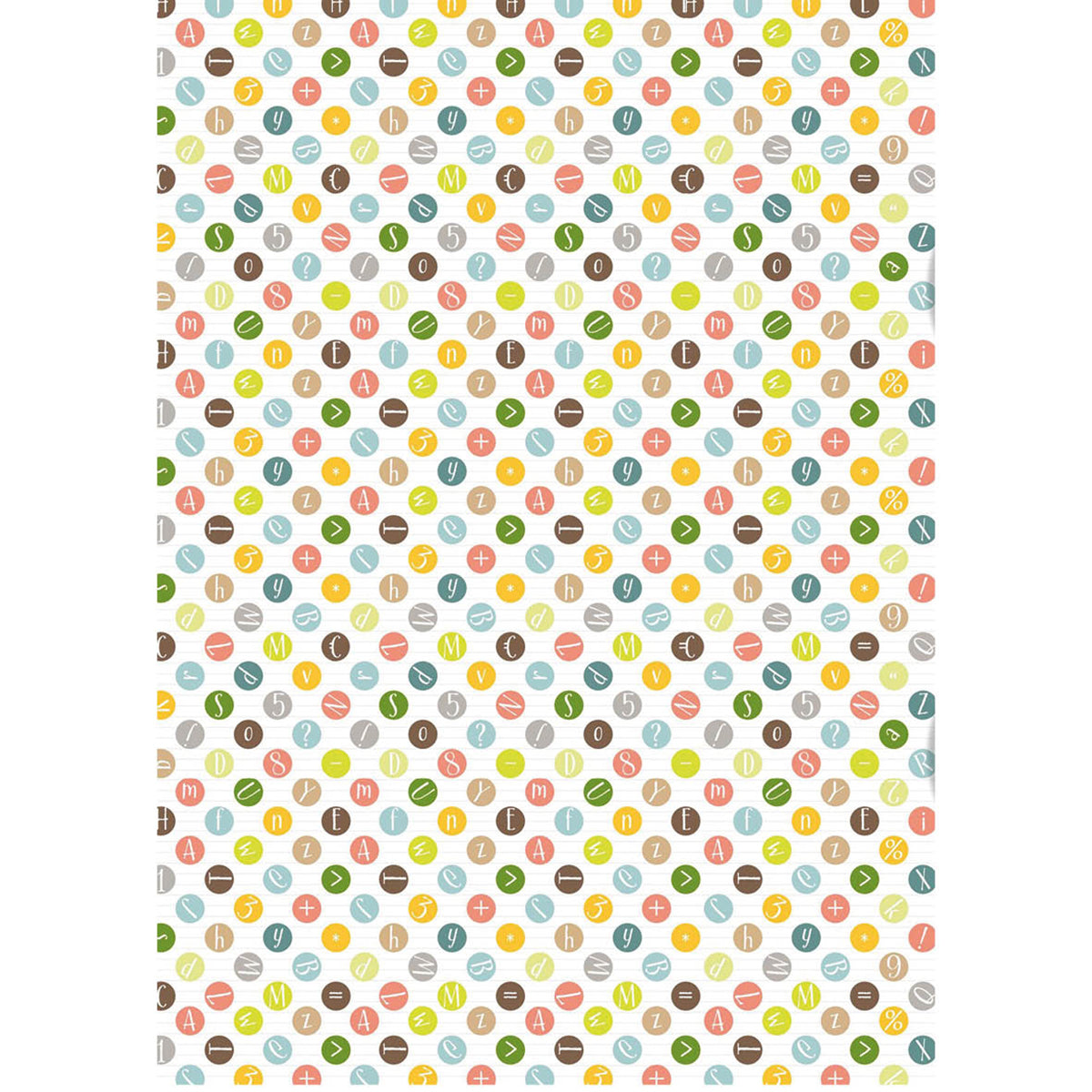 Papier de riz A5 ASSORTI 8/Paquet Rentrée Scolaire