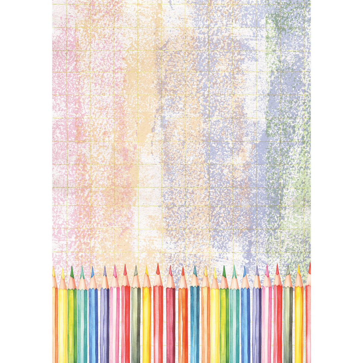 Papier de riz A5 ASSORTI 8/Paquet Rentrée Scolaire