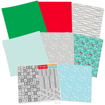 Ciao Bella Zoe & Ziggy Blocs de motifs 30,5 x 30,5 cm 8 feuilles/paquet