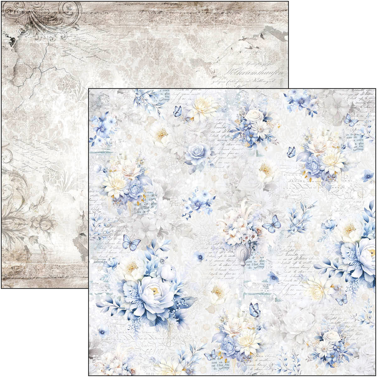 Bloc de papier à motifs Midnight Spell 30x30 cm 8 feuilles/paquet