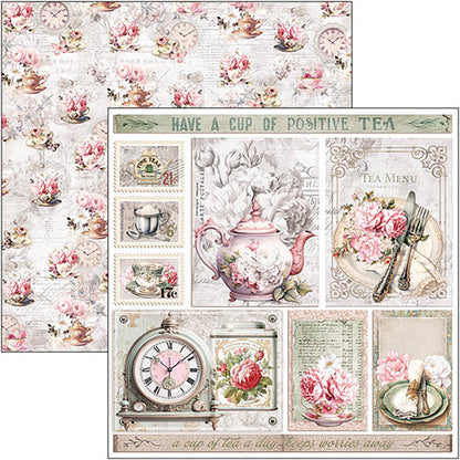 Bloc de papiers « Timeless Moments » 30x30cm 8 feuilles/paquet